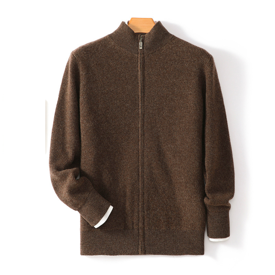 Langford Merino Sweater™ The Windsor Zip-Through