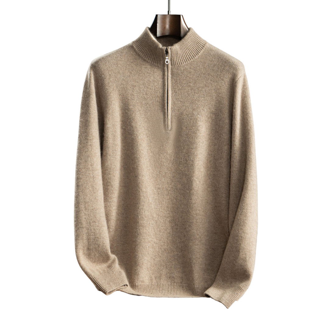 Langford Cashmere Sweater™ The Mayfair Half-Zip