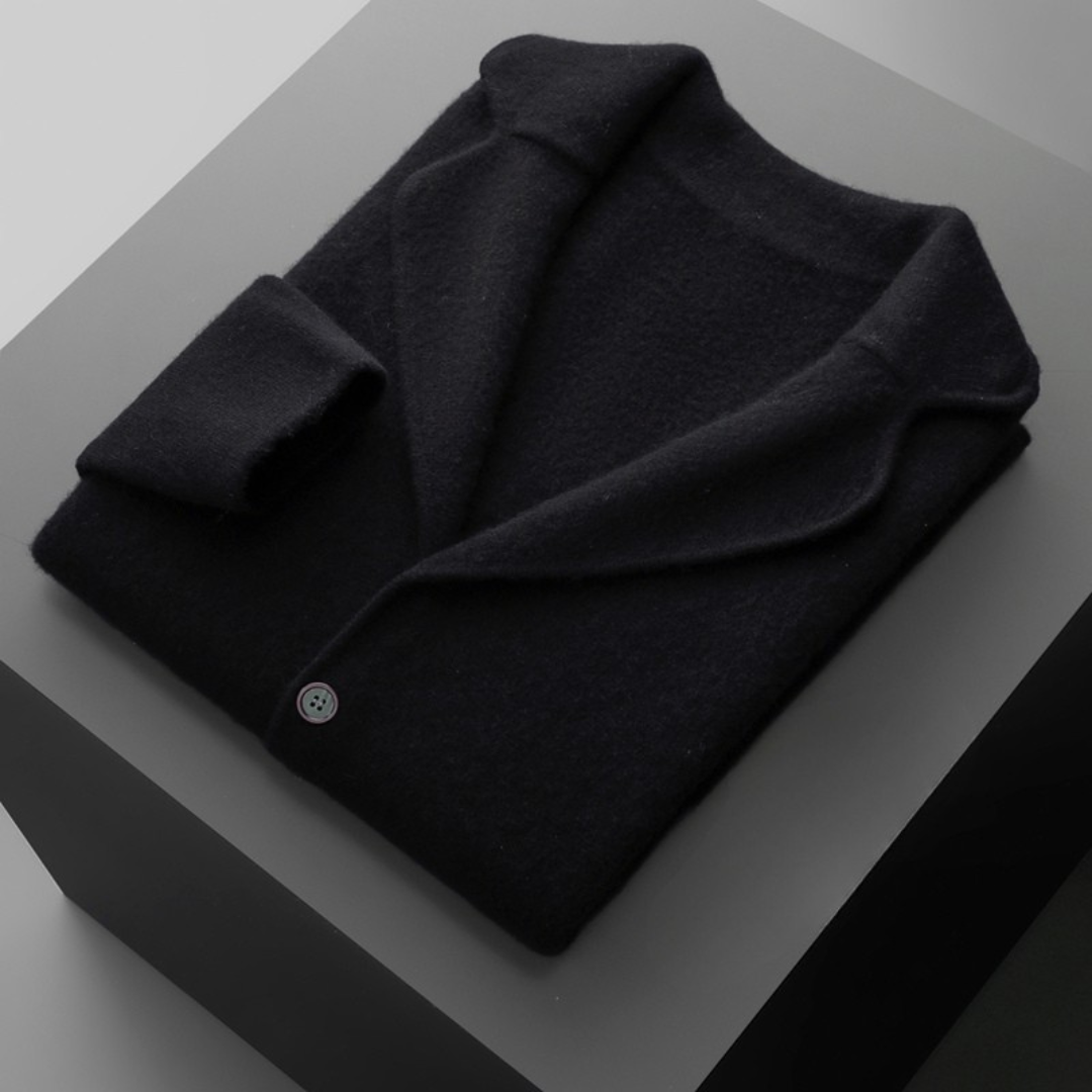 Langford Cashmere Cardigan™ The Belgravia Shawl Lapel