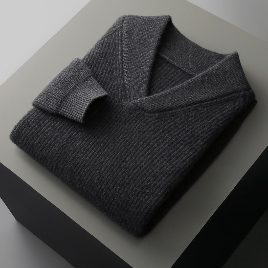 Langford Cashmere Sweater™ The Knightsbridge Shawl-Neck