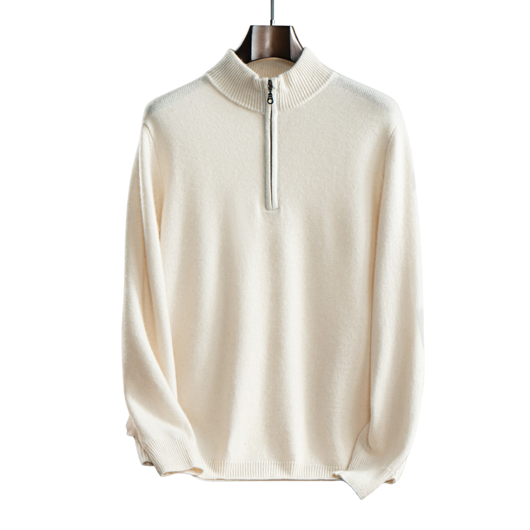 Langford Cashmere Sweater™ The Mayfair Half-Zip