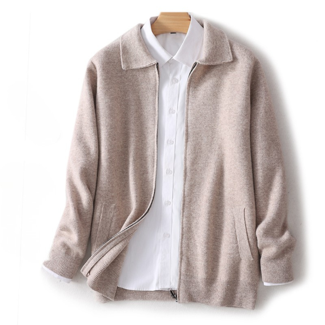 Langford Merino Sweater™ The Regents Polo-Zip