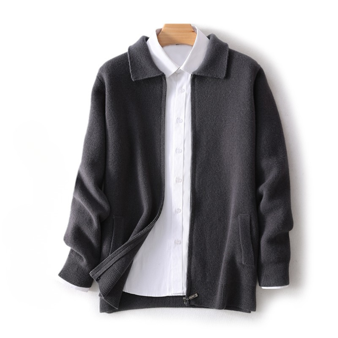 Langford Merino Sweater™ The Regents Polo-Zip