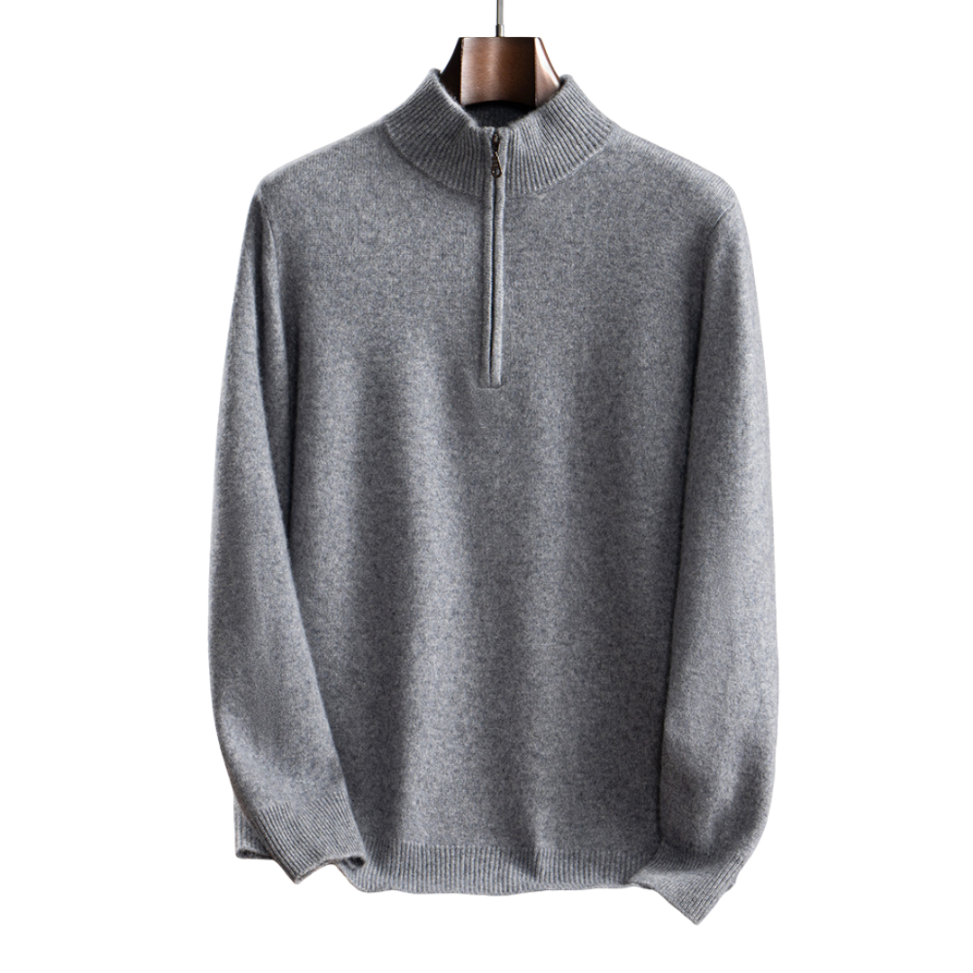 Langford Cashmere Sweater™ The Mayfair Half-Zip