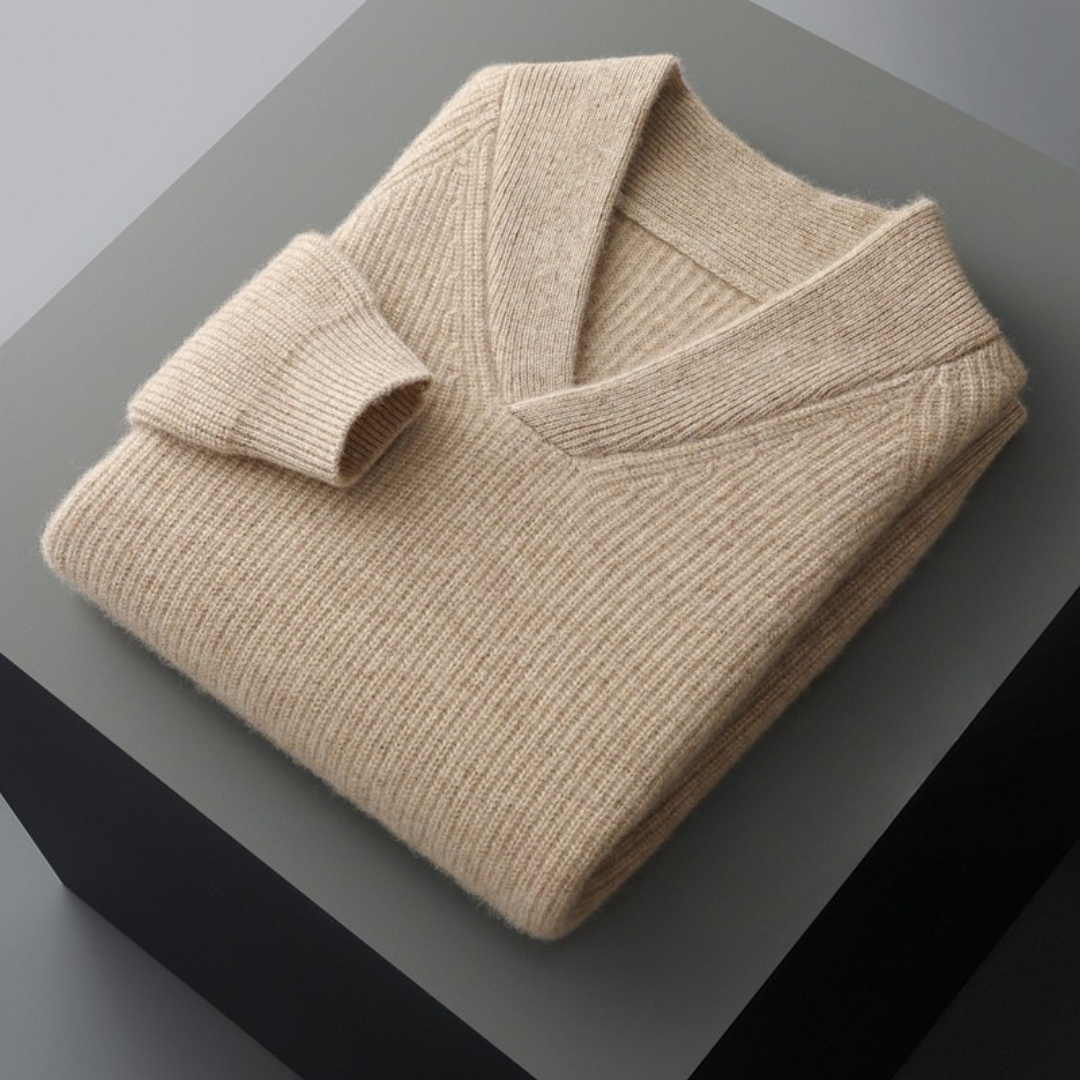 Langford Cashmere Sweater™ The Knightsbridge Shawl-Neck