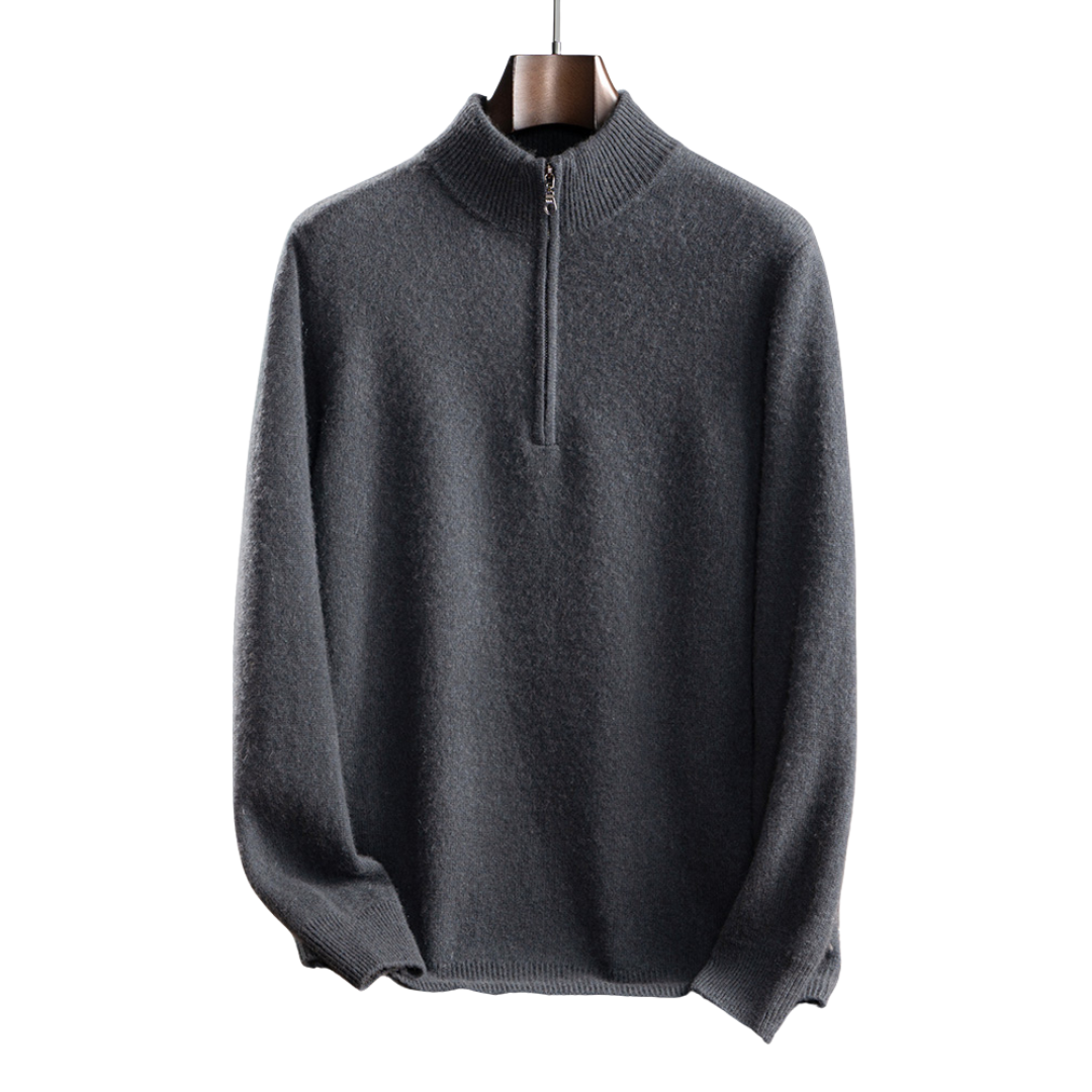 Langford Cashmere Sweater™ The Mayfair Half-Zip