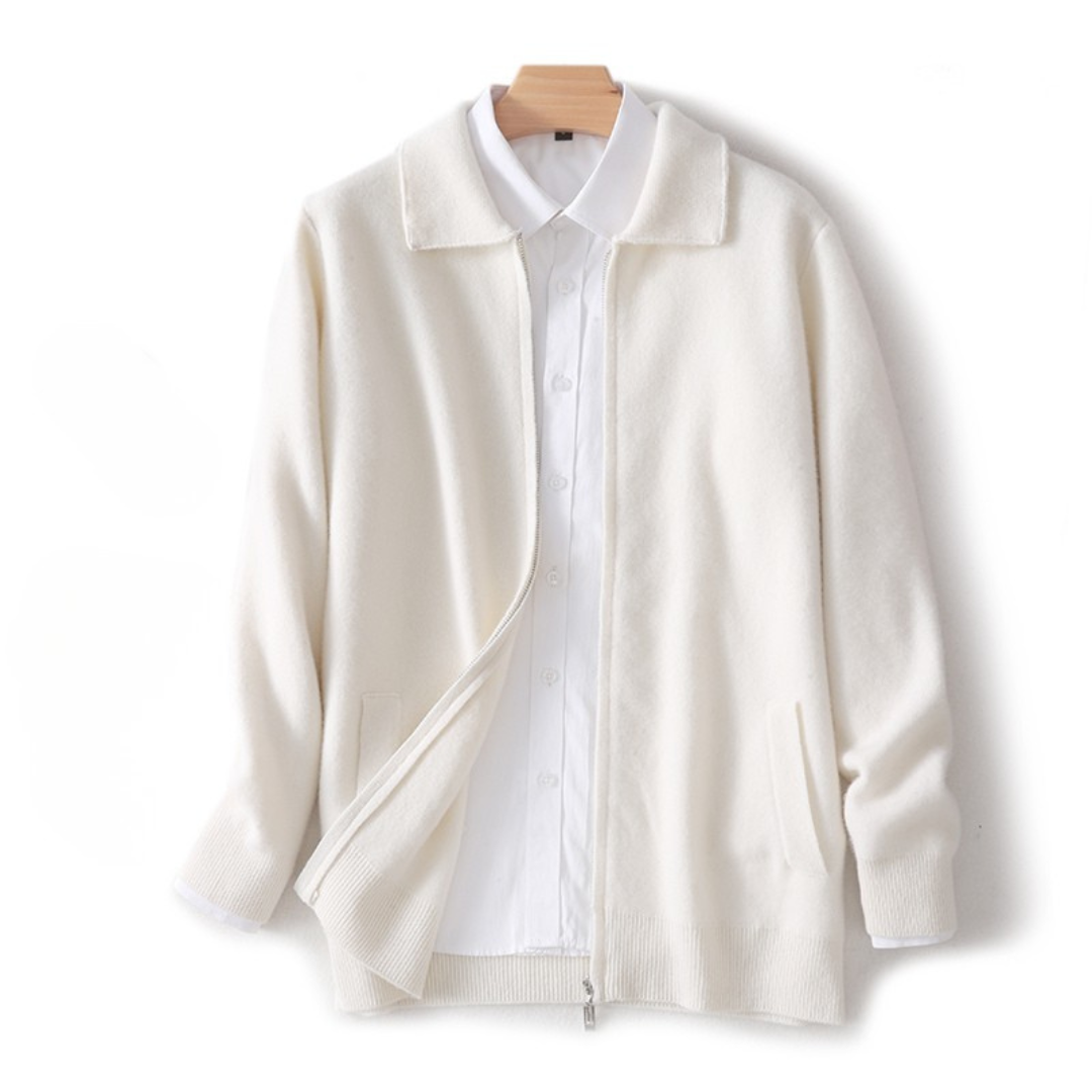 Langford Merino Sweater™ The Regents Polo-Zip