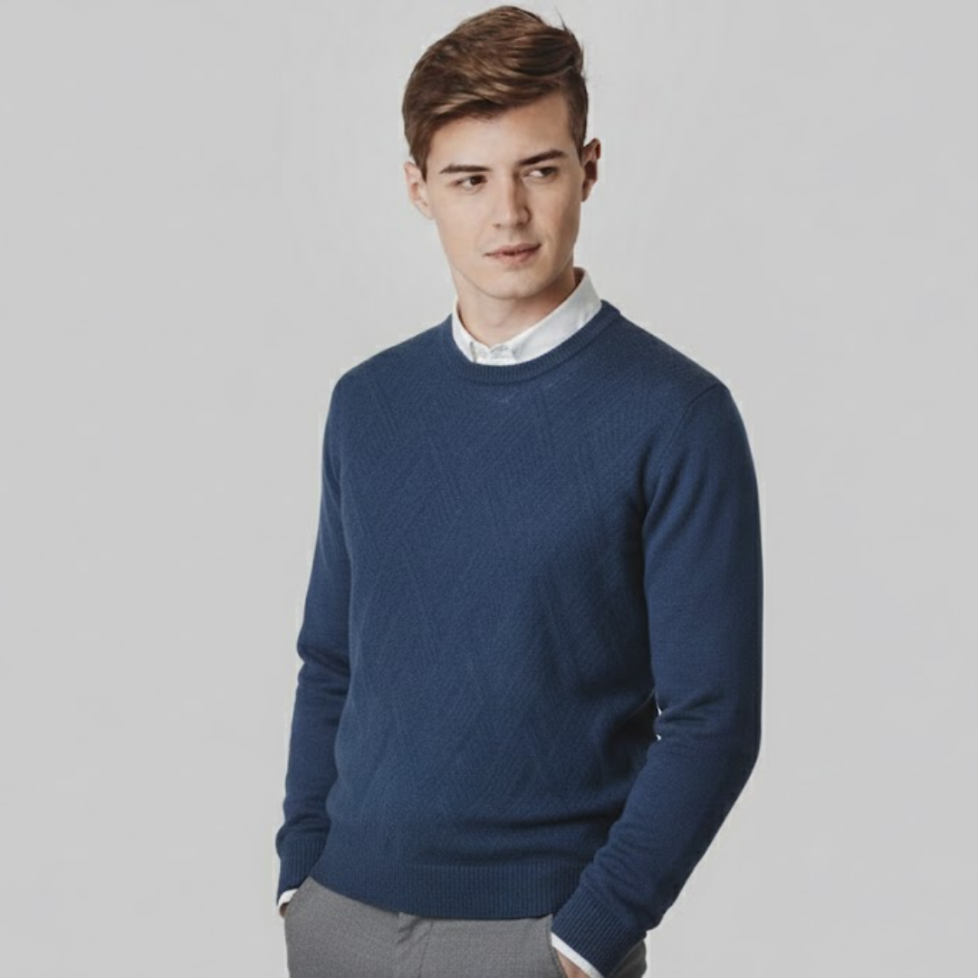Langford Merino Sweater™ The Kensington Argyle
