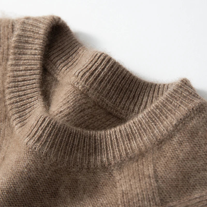 Langford Cashmere Sweater™ The Chelsea Diamond Knit