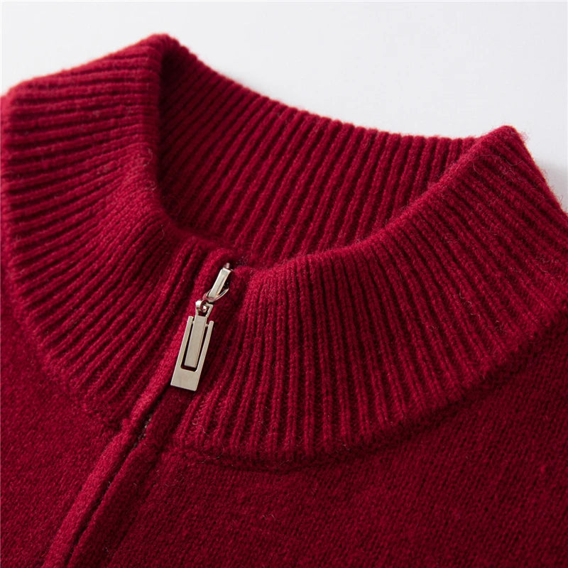 Langford Merino Sweater™ The Kensington Zip-Through