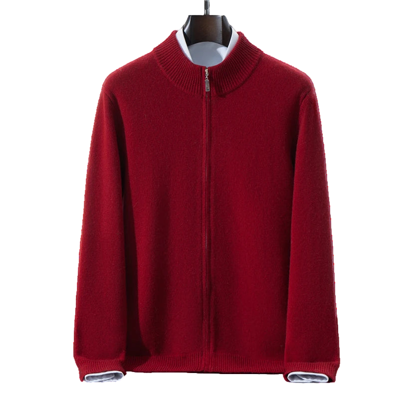 Langford Merino Sweater™ The Kensington Zip-Through