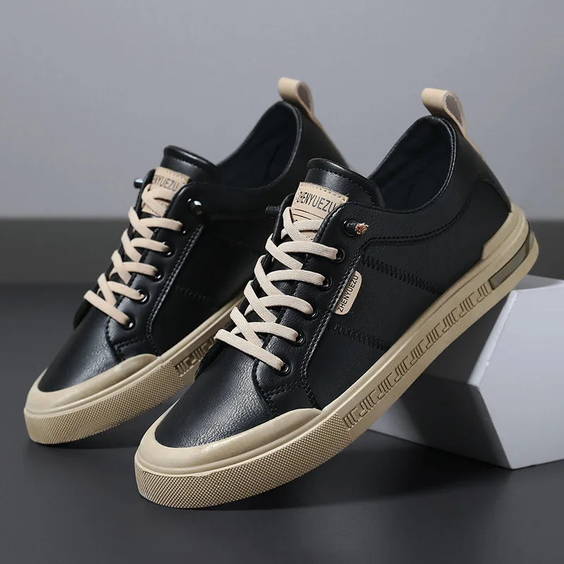 Langford Casual™ Whitehall Leather Trainers