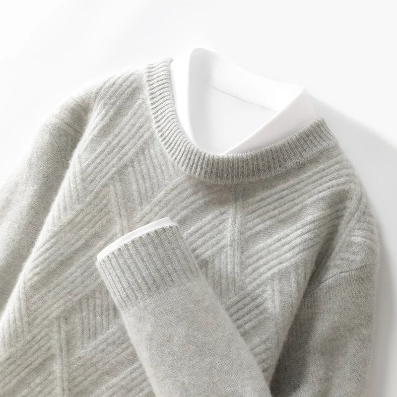Langford Merino Sweater™ The Windsor Chevron