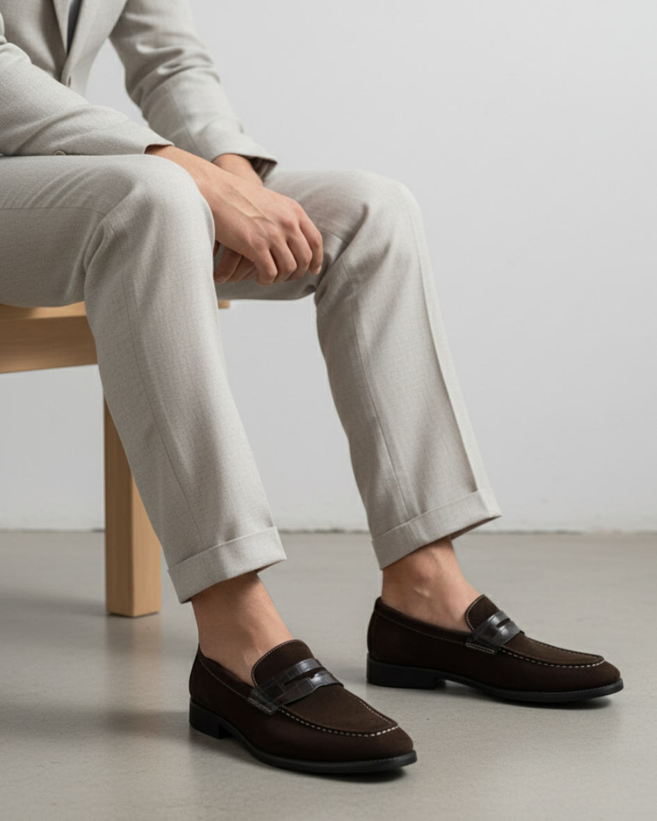 Langford Benchgrade™ Mayfair Suede Loafer