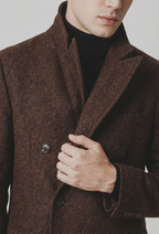 Langford Overcoat™ Windsor Chestnut Wool