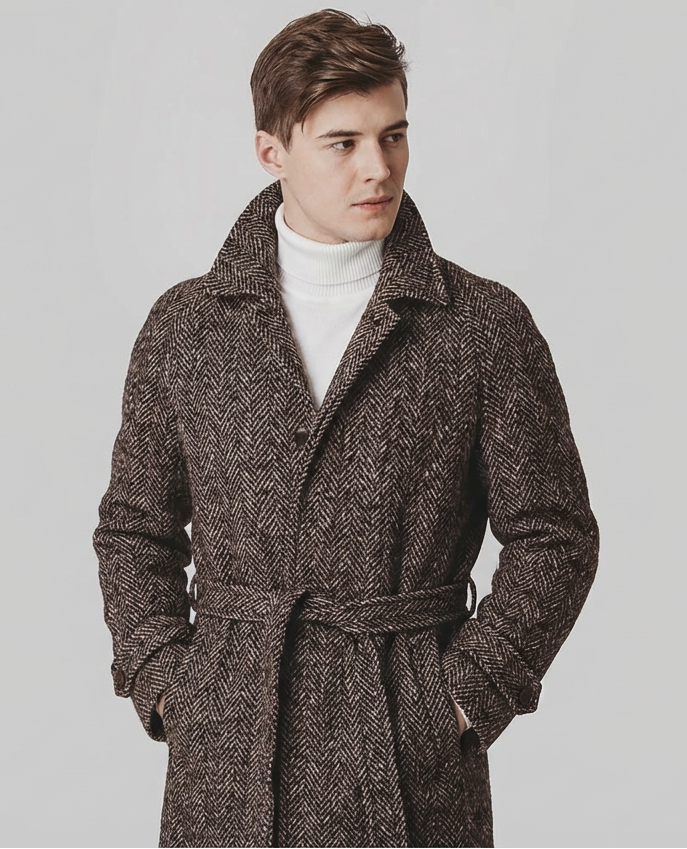 Langford Overcoat™ Heritage Mocha Tweed