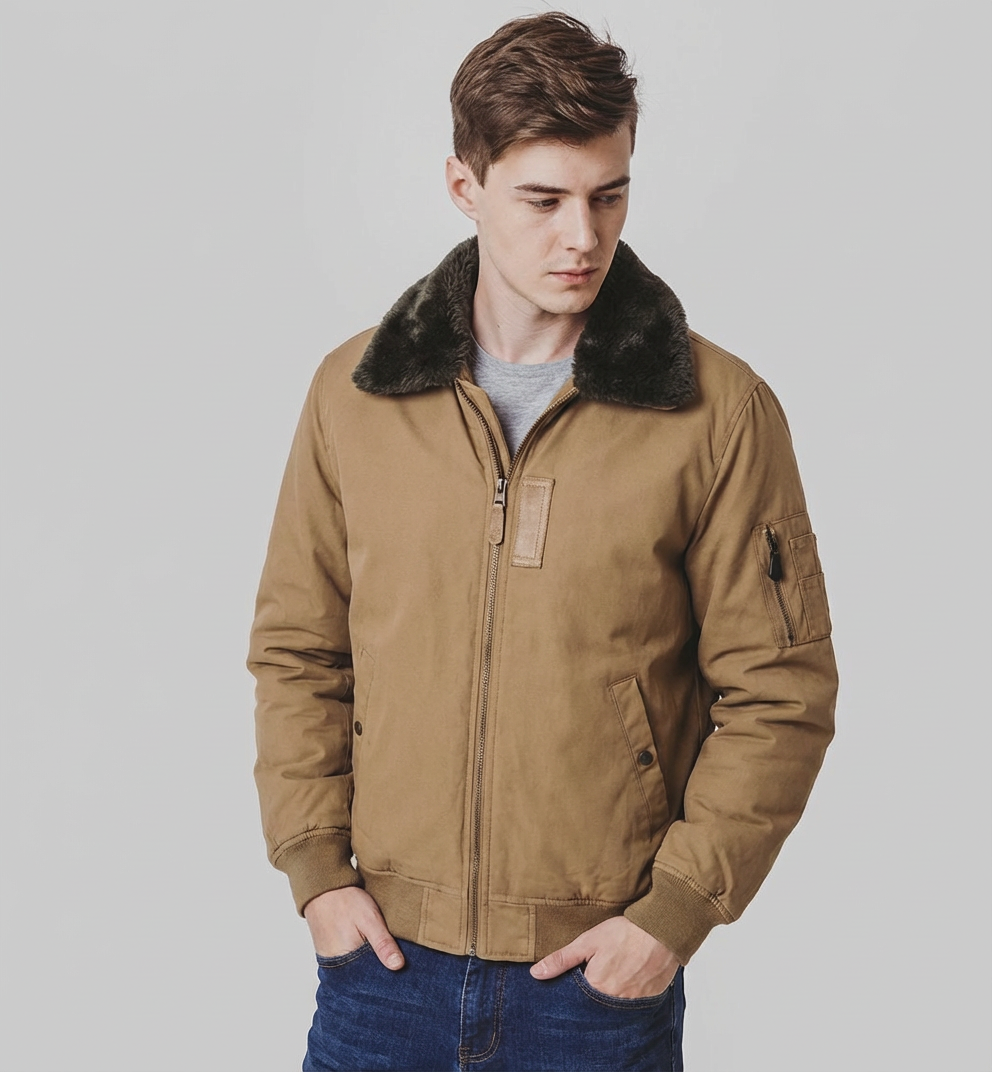 Langford Jacket™ Aviator Borg-Collar Bomber
