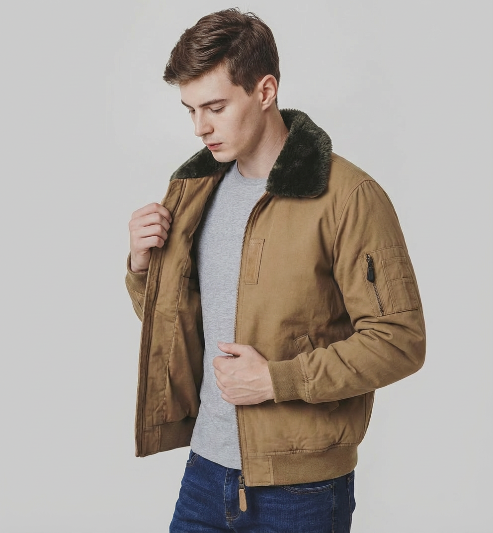 Langford Jacket™ Aviator Borg-Collar Bomber