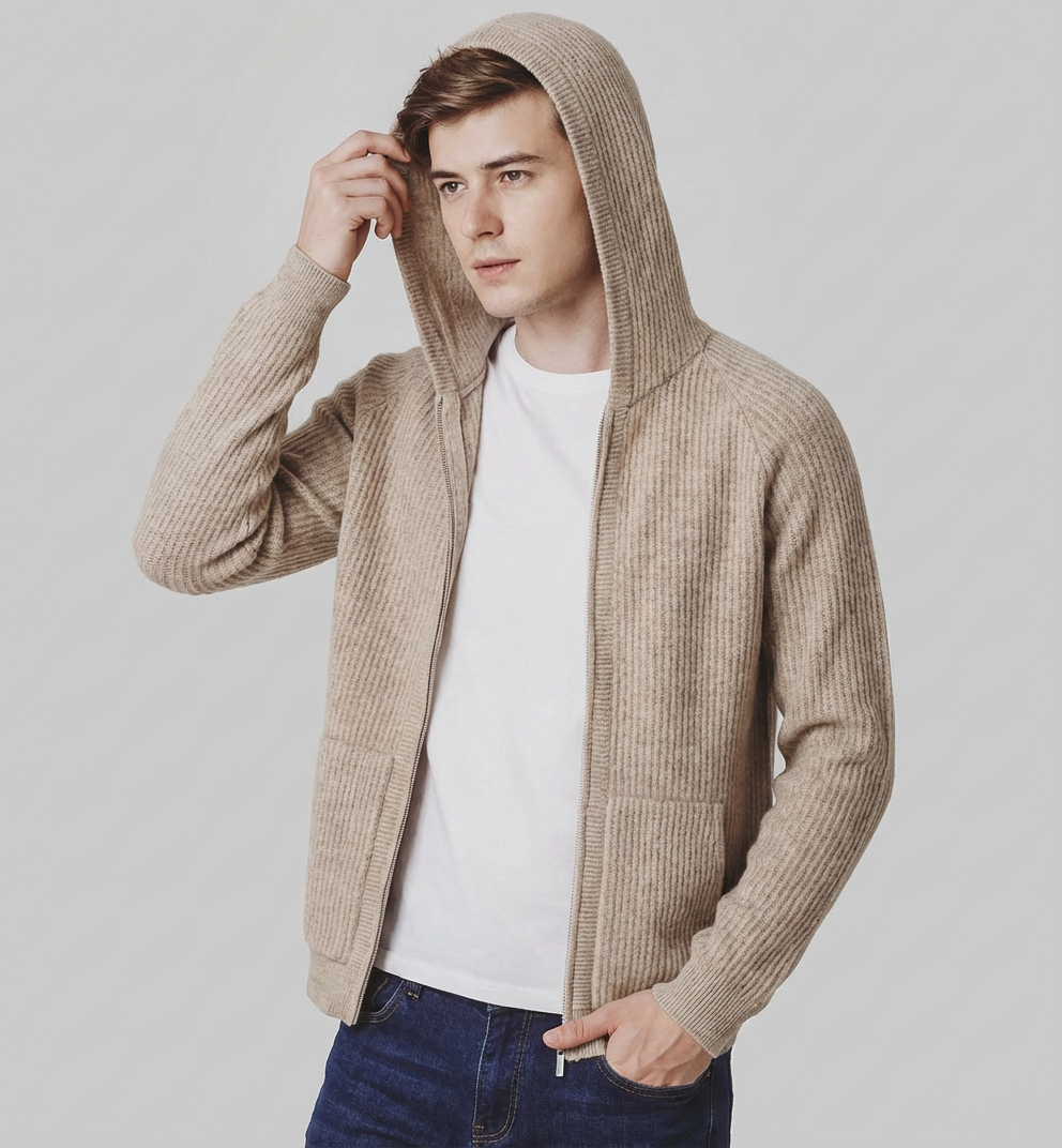 Langford Merino Sweater™ The Oxford Hood