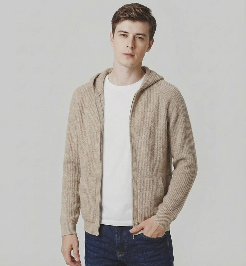 Langford Merino Sweater™ The Oxford Hood
