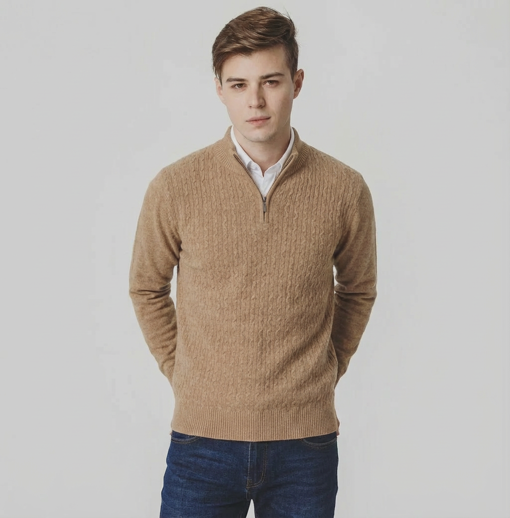 Langford Merino Sweater™ The Cambridge Half-Zip