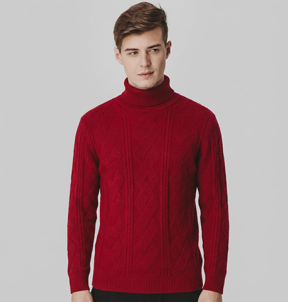 Langford Merino Sweater™ The Bloomsbury Roll-Neck