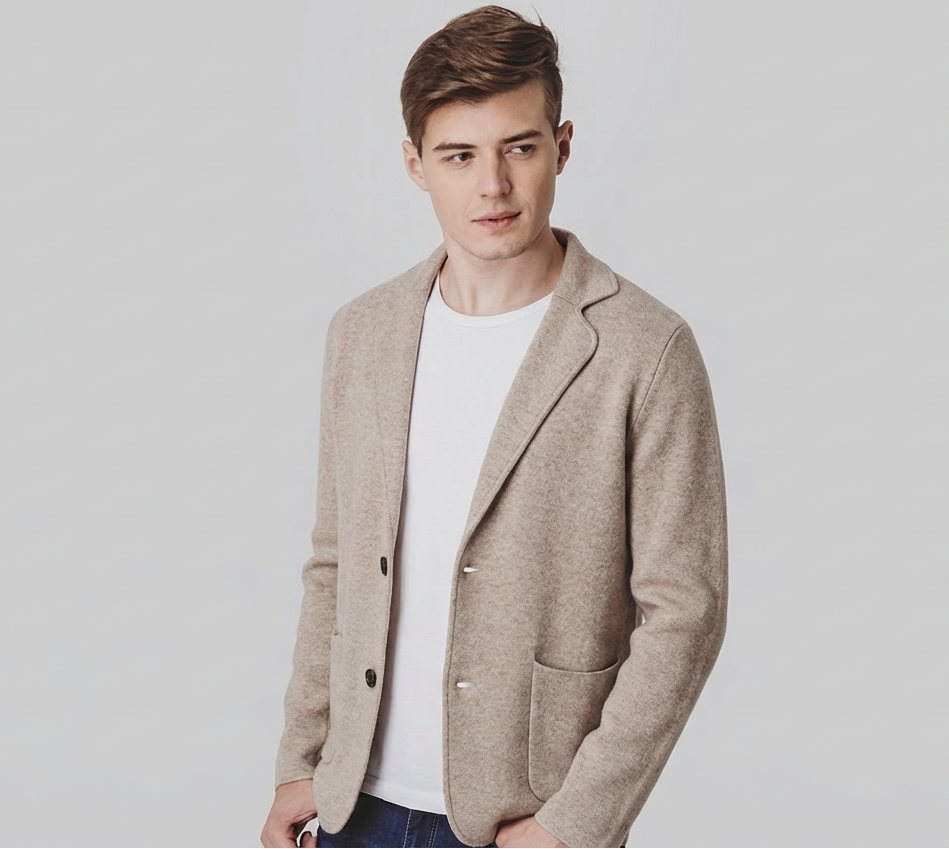 Langford Cashmere Cardigan™ The Belgravia Shawl Lapel