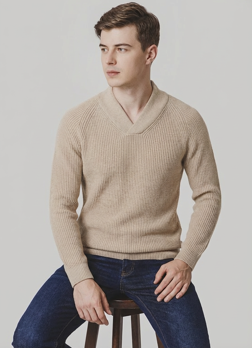 Langford Cashmere Sweater™ The Knightsbridge Shawl-Neck