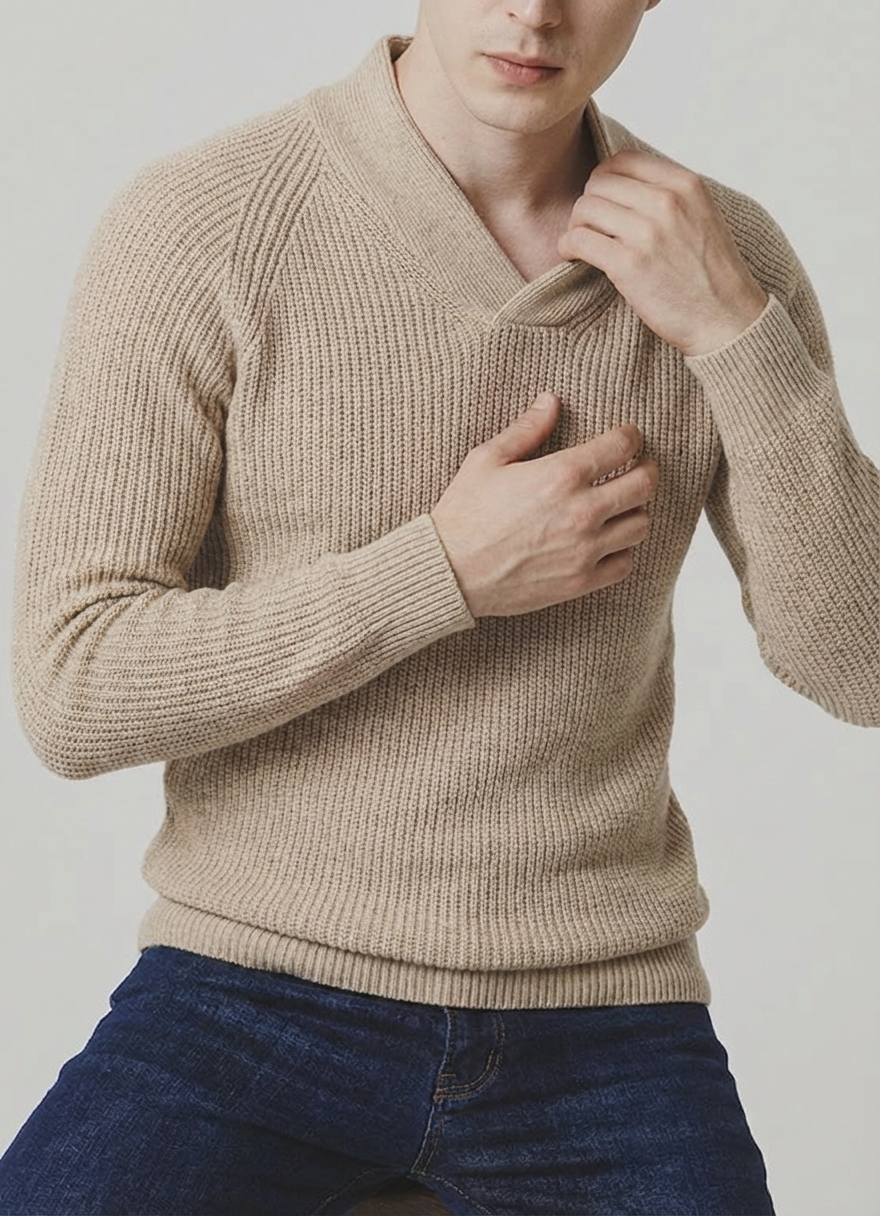 Langford Cashmere Sweater™ The Knightsbridge Shawl-Neck