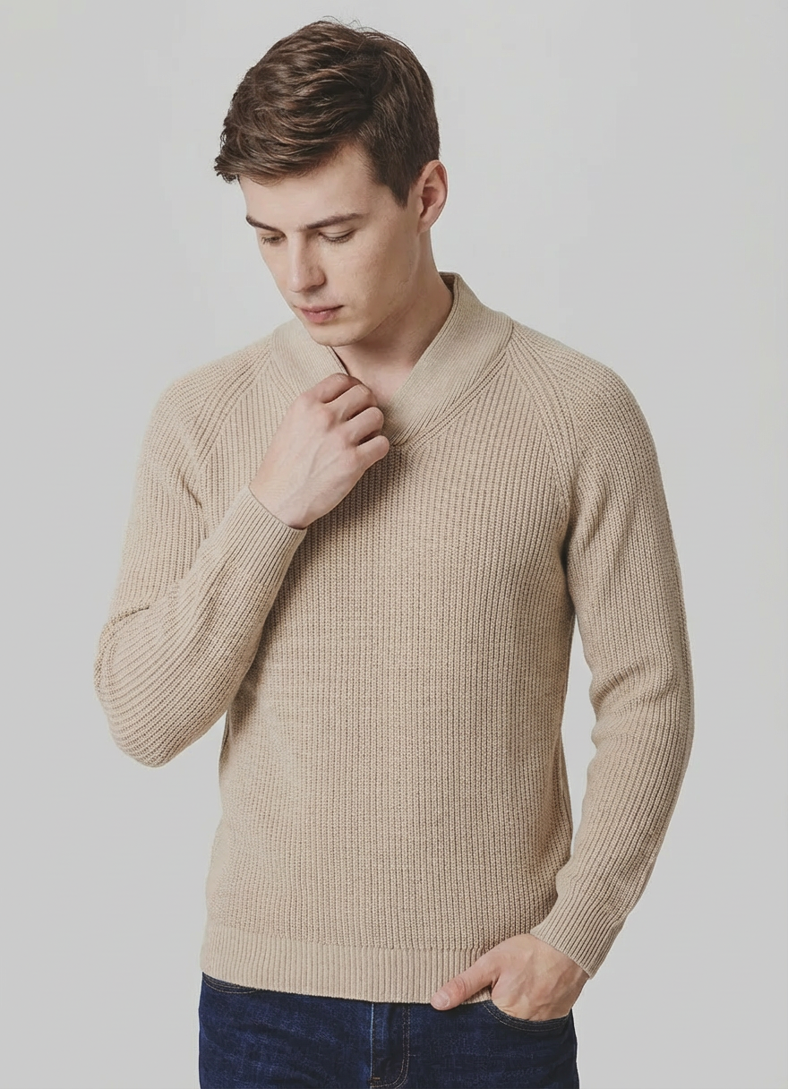 Langford Cashmere Sweater™ The Knightsbridge Shawl-Neck