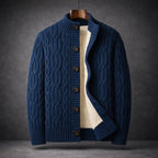 Langford Cardigan™ Merino Cable - Knit Button - Langford Maison
