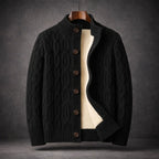 Langford Cardigan™ Merino Cable - Knit Button - Langford Maison