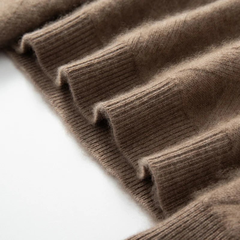 Langford Cashmere Sweater™ The Chelsea Diamond Knit - Langford Maison