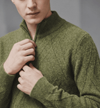 Langford Cashmere Sweater™ The Chelsea Diamond Knit - Langford Maison