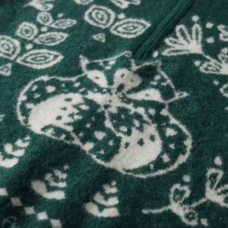 Langford Cashmere Sweater™ The Cotswold Fair Isle Quarter - Zip - Langford Maison