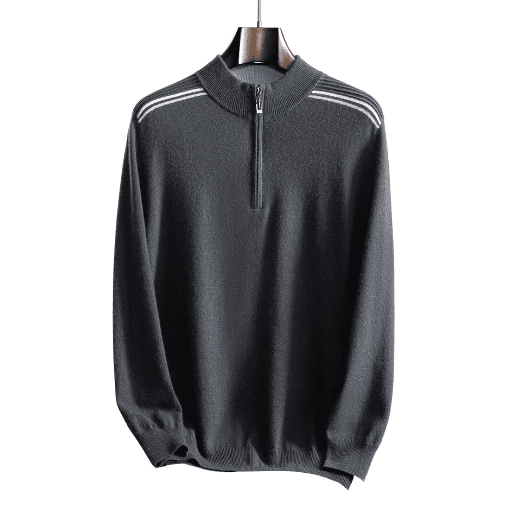 Langford Cashmere Sweater™ The Fitzrovia Quarter - Zip - Langford Maison