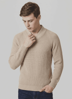 Langford Cashmere Sweater™ The Knightsbridge Shawl - Neck - Langford Maison
