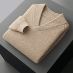 Langford Cashmere Sweater™ The Knightsbridge Shawl - Neck - Langford Maison