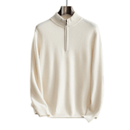 Langford Cashmere Sweater™ The Mayfair Half - Zip - Langford Maison