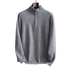 Langford Cashmere Sweater™ The Mayfair Half - Zip - Langford Maison