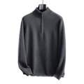 Langford Cashmere Sweater™ The Mayfair Half - Zip - Langford Maison