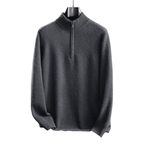 Langford Cashmere Sweater™ The Mayfair Half - Zip - Langford Maison