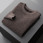 Langford Cashmere Sweater™ The Paddington Micro - Pattern - Langford Maison