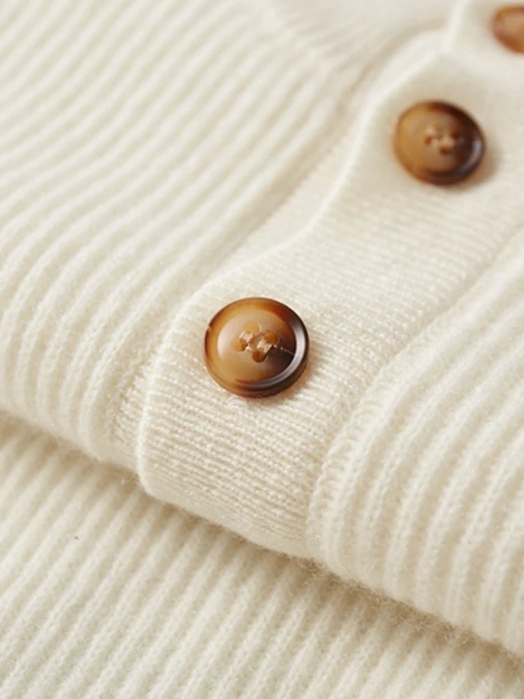 Langford Cashmere Sweater™ The Sloane Square Henley - Langford Maison