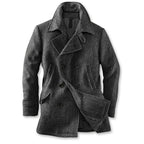 Langford Coat™ Aldwych Herringbone Peacoat - Langford Maison