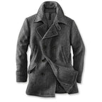 Langford Coat™ Aldwych Herringbone Peacoat - Langford Maison