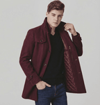 Langford Coat™ Quilted Wool - Langford Maison