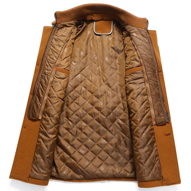 Langford Coat™ Quilted Wool - Langford Maison
