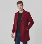 Langford Coat™ Tailored Wool Overcoat - Langford Maison