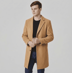 Langford Coat™ Tailored Wool Overcoat - Langford Maison